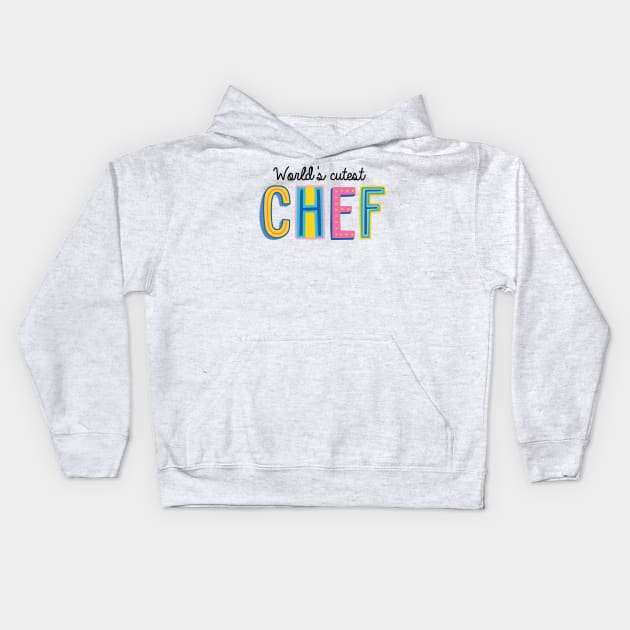 Chef Gifts | World's cutest Chef Kids Hoodie by BetterManufaktur